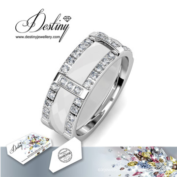 Destiny Jewellery Crystals From Swarovski Merger Ring